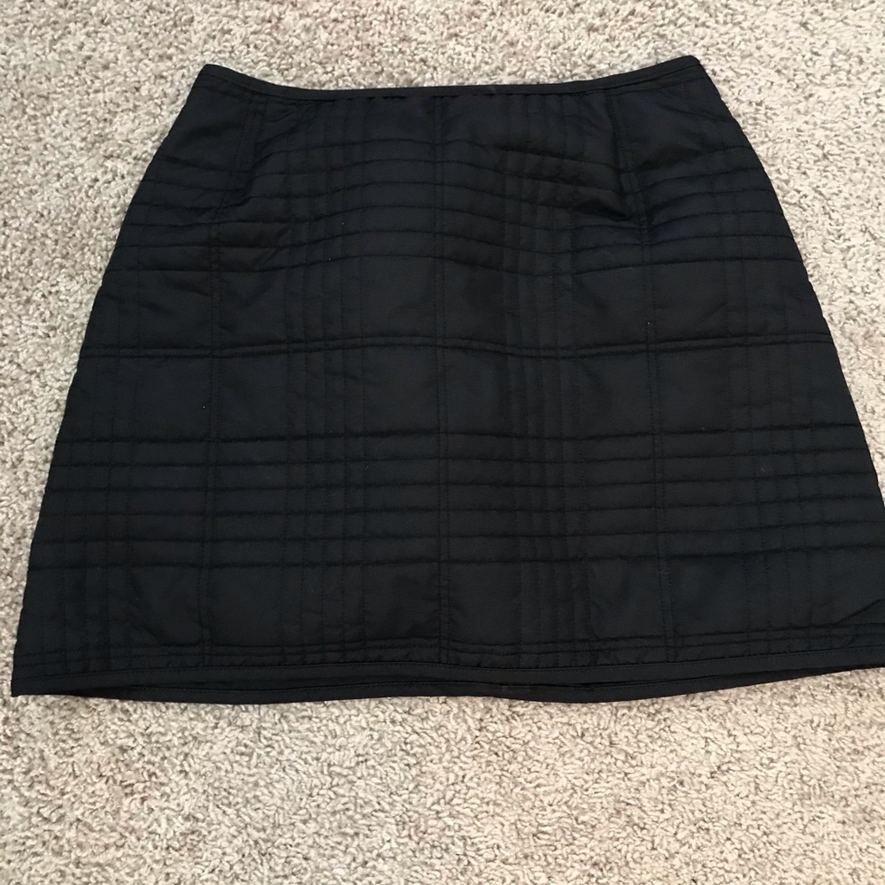 Burberry quilted mini skirt